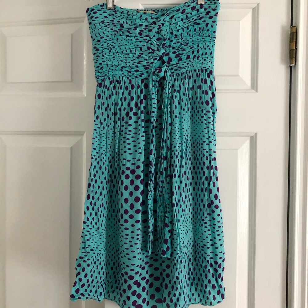 Pineapples STRAPLESS SUN DRESS size s